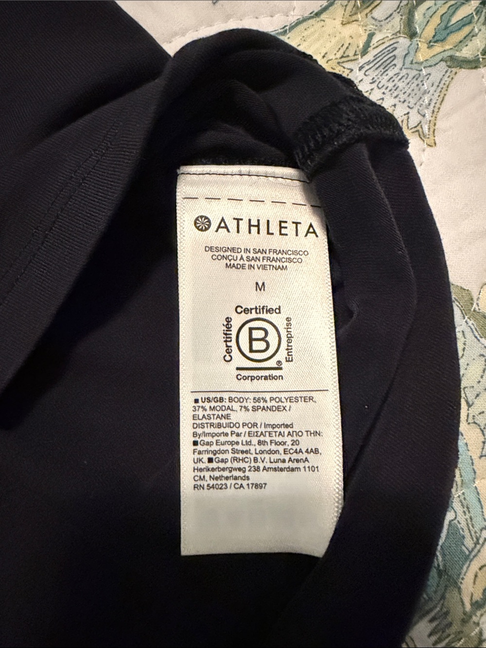 Athleta black tank top, size M. - Picture 6 of 6